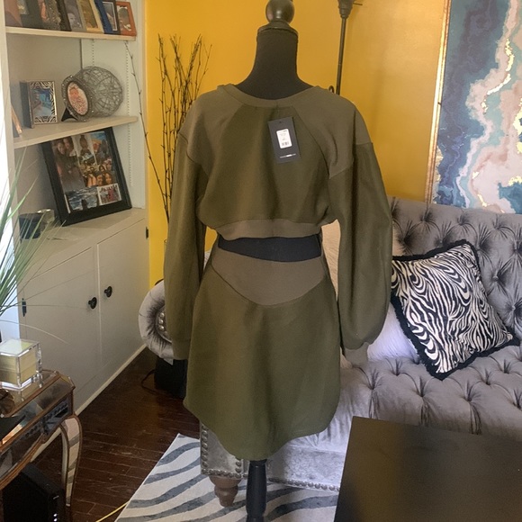 COPY - Fashion Nova green mini dress size large - Picture 6 of 10